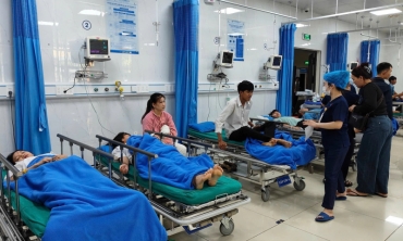 benh vien bao dong do cap cuu nan nhan vu lat xe